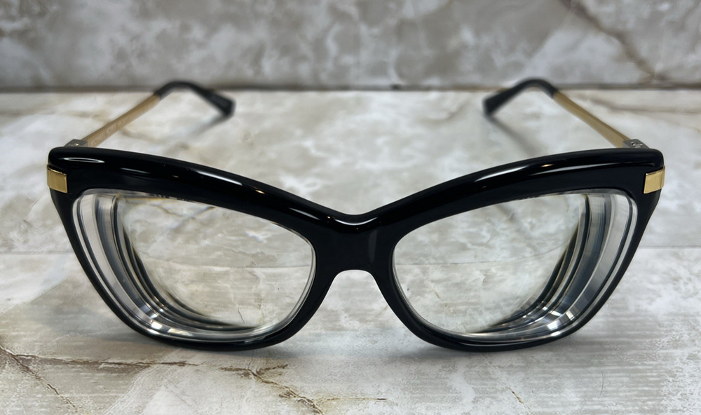 Michael Kors Eyeglasses MK 2027 (Audrina III) Black Gold FRAMES ONLY 56-16-140